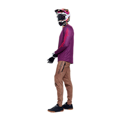 Troy Lee Designs Sprint Pro Short Sleeve MTB Jersey - Sangria