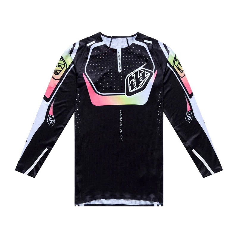 Troy Lee Designs Sprint Ultra Short Sleeve MTB Jersey - Proton - Black