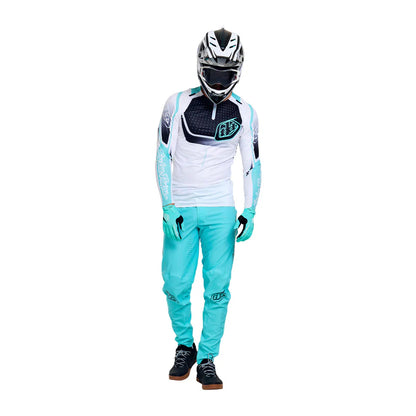 Troy Lee Designs Sprint Ultra Short Sleeve MTB Jersey - Proton - White