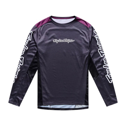 Troy Lee Designs Stage Long Sleeve MTB Jersey - Signature - Carbon
