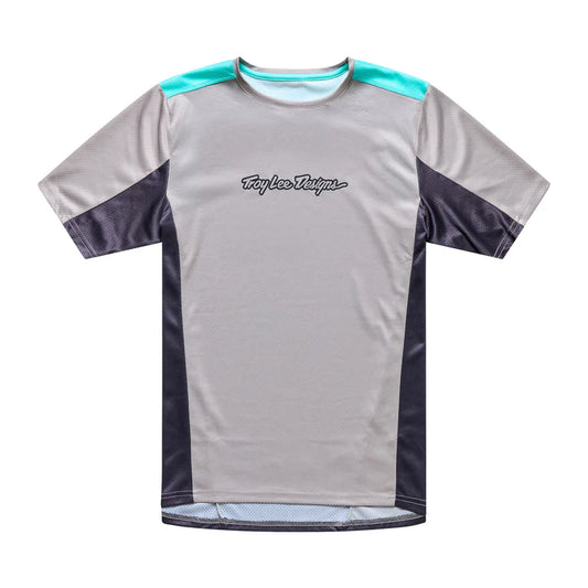 Troy Lee Designs Stage Short Sleeve MTB Jersey - Signature - Stone