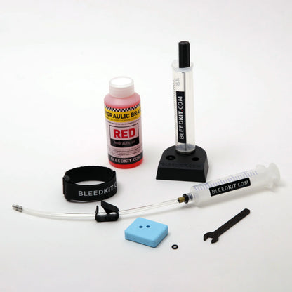 Bleedkit Premium Red Shimano Disc Brake Bleed Kit