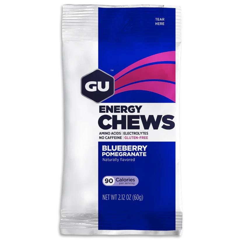 GU Energy Chews Double Serving Bag - Blueberry Pomegranate