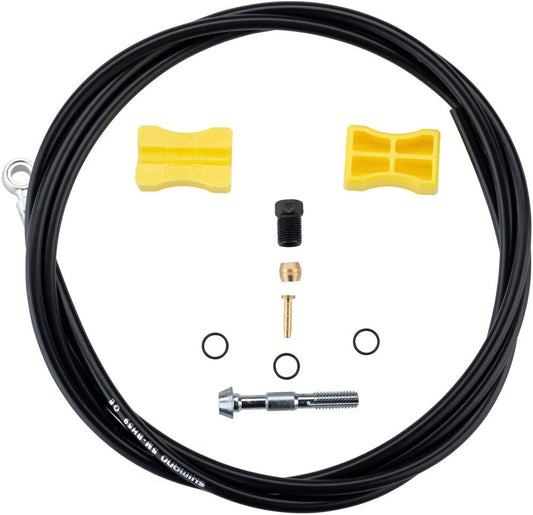 Shimano SM-BH59-SB Low Pressure Disc Brake Hose Kit Black 1700mm Standard Silver Banjo Caliper Connector