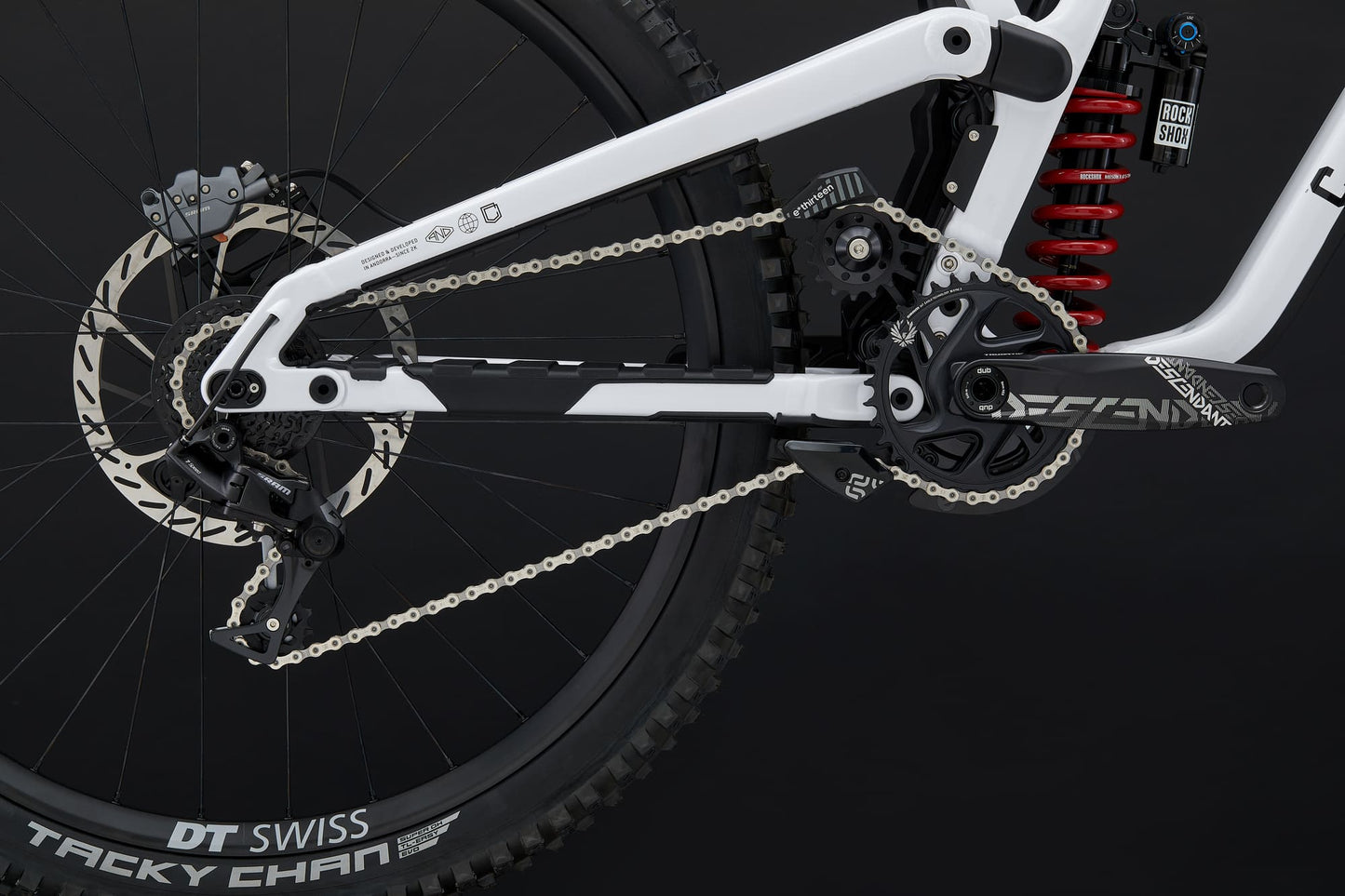 Commencal Supreme DH V5 MX - RockShox - Pure White