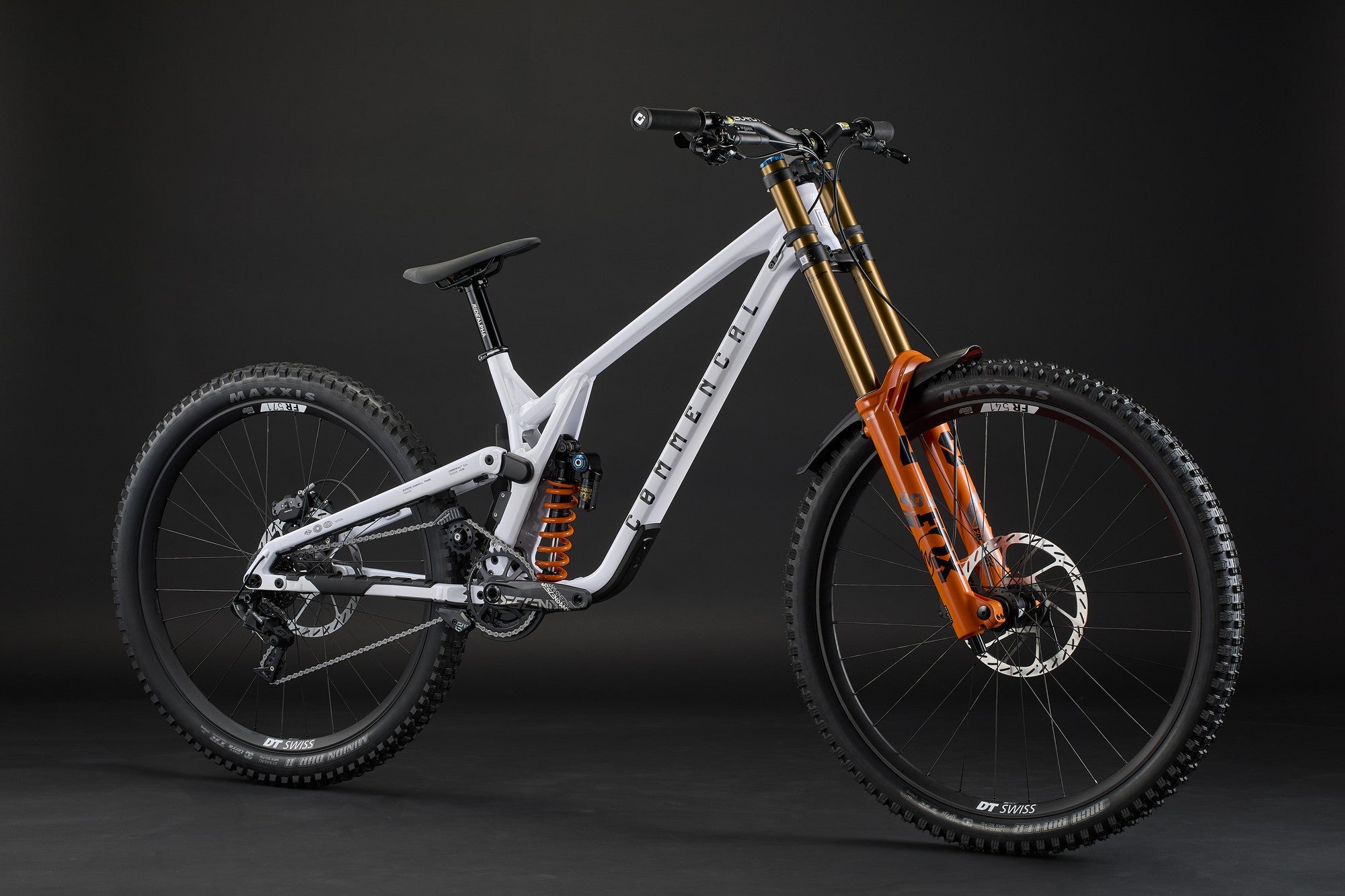 Commencal Supreme DH V5 MX - Signature - Pure White – Planet Cyclery