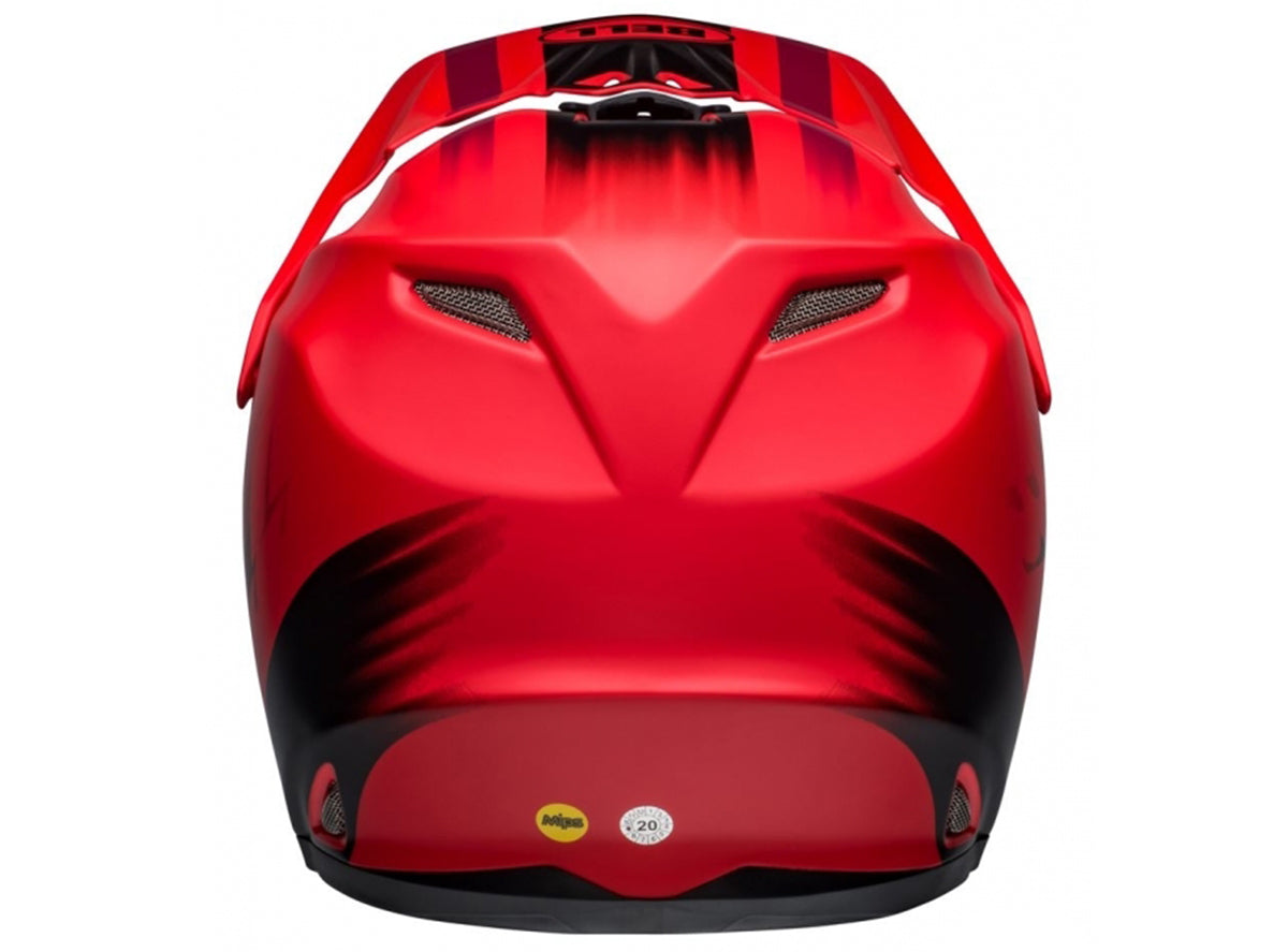 Bell Full-9 Fusion MIPS Full Face Helmet - Matt Red-Black