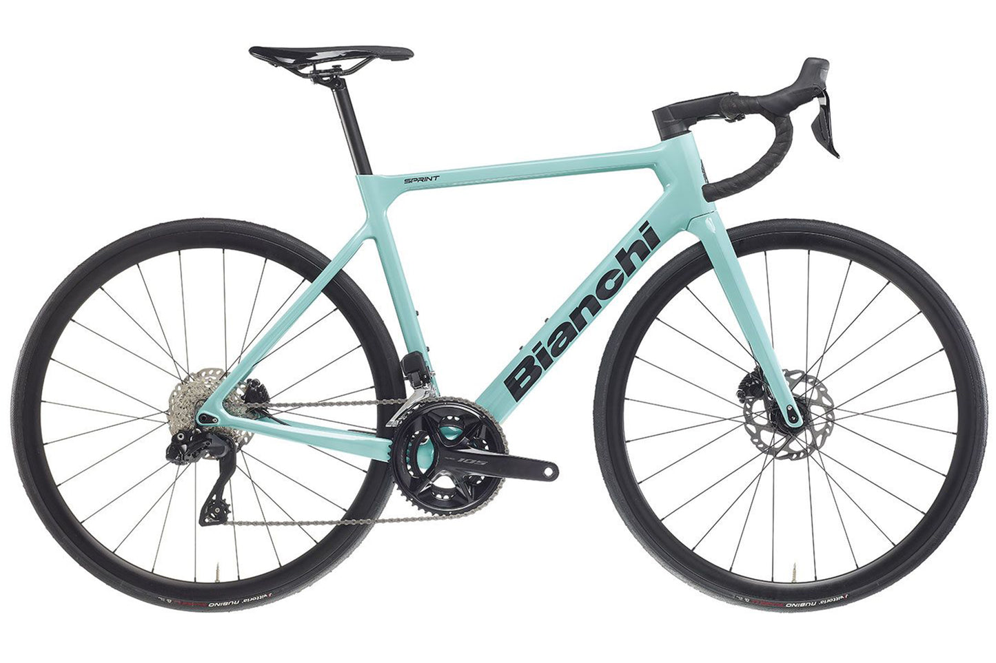 Bianchi Sprint 105 Disc - SX CK16-Black Full Glossy