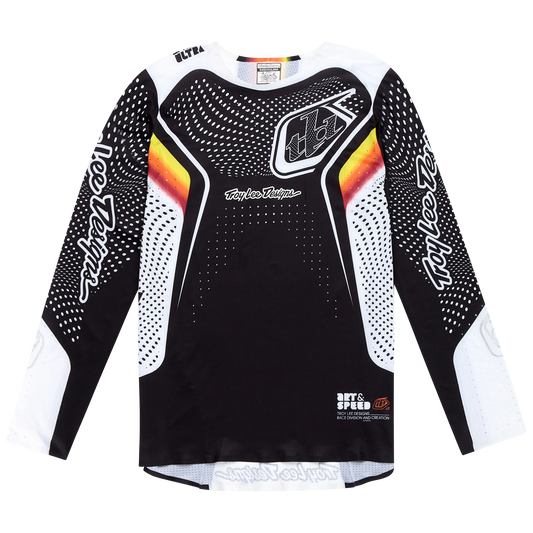 Troy Lee Designs Sprint Ultra Long Sleeve MTB Jersey - Optic - Black