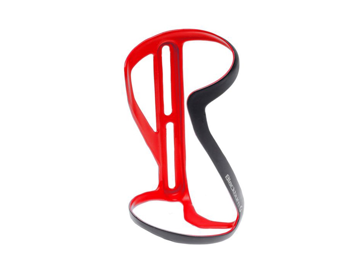 Blackburn Clutch Carbon Side-Entry Water Bottle Cage - Matt Red Matt Red Left Side Entry 