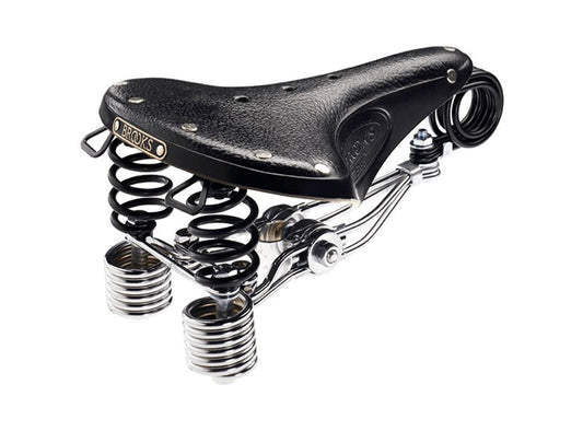 Brooks England B135 Classic Leather Saddle - Black Black  