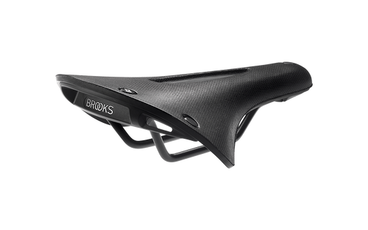 Brooks England C19 Carved Saddle - Black Black  