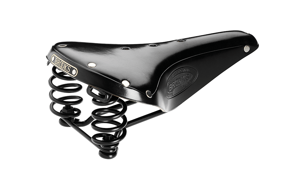 Brooks England Flyer Saddle - Black Black  