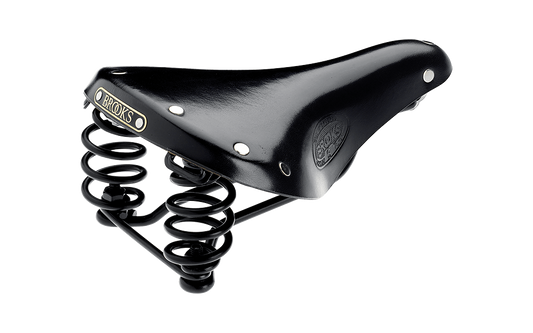 Brooks England Flyer Short Saddle - Black Black  