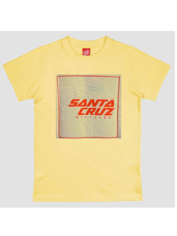 Santa Cruz Blur Squared Tee - Butter Yellow