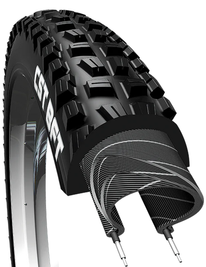 CST Tires BFT 24" Wire Fat Tire