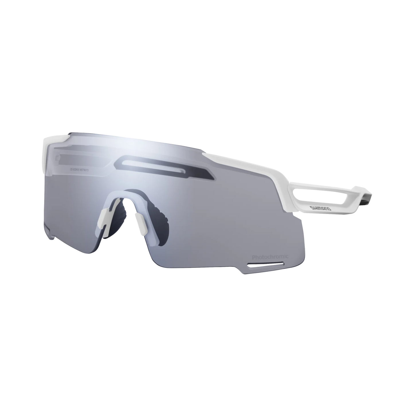 Shimano Equinox Photochromic Sunglasses - Matte White