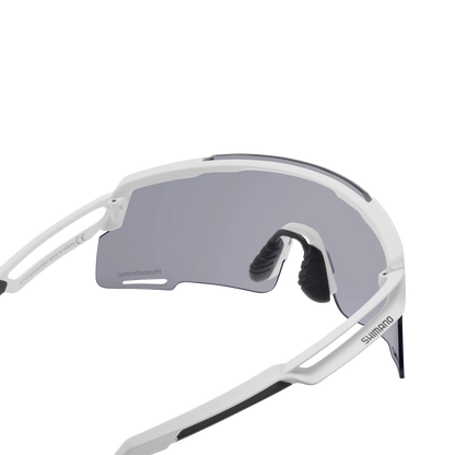 Shimano Equinox Photochromic Sunglasses - Matte White