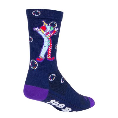 SockGuy 6" Crew Sock - Bubbles