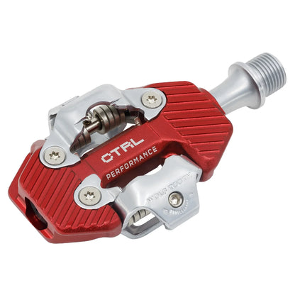 Wolf Tooth Components CTRL Trail Performance Clipless Pedal - Red