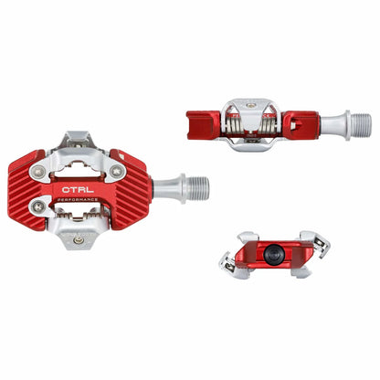 Wolf Tooth Components CTRL Trail Performance Clipless Pedal - Red