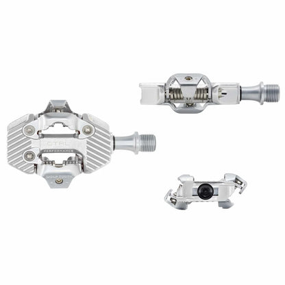 Wolf Tooth Components CTRL Trail Performance Clipless Pedal - Raw Silver