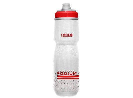 Camelbak Podium Chill Water Bottle - 24oz - Fiery Red-White - 2020 Fiery Red - White  
