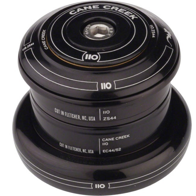 Cane Creek 110 Series ZS44 Conversion Headset Black ZS44 - 28.6 / EC44 - 40 1.5" Tapered