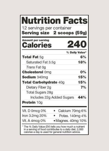 Skratch Labs Sport Recovery Drink Mix - Vegan Oat Milk Latte
