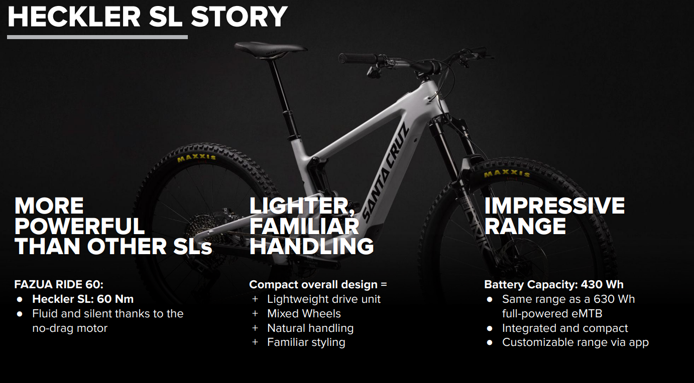 Santa Cruz Heckler SL Carbon MX - R Kit - Matt Silver