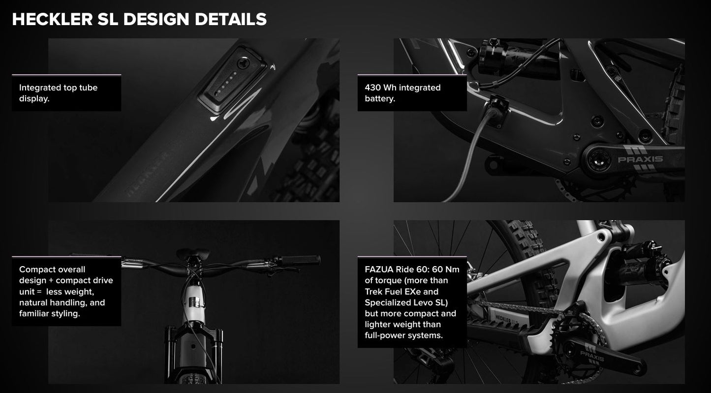 Santa Cruz Heckler SL Carbon CC MX - X0 AXS Reserve - Matte Dark Blue - 2025