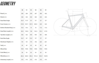 Cervelo Caledonia 105 Di2 700c - Glacier - Ex-Display