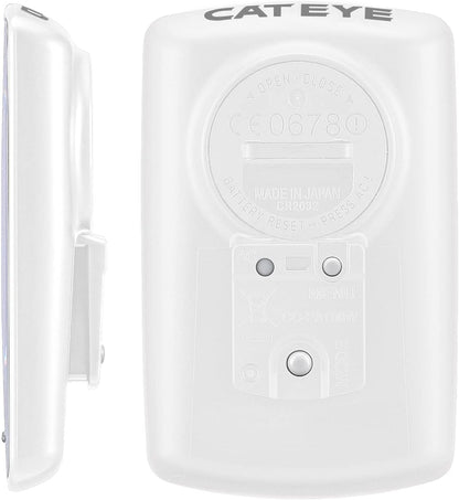 Cateye Padrone Bike Computer - White