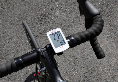 Cateye Padrone Bike Computer - White