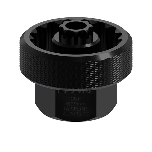 Lezyne CNC Alloy Bottom Bracket Tool Black 39mm - 16 Spline 