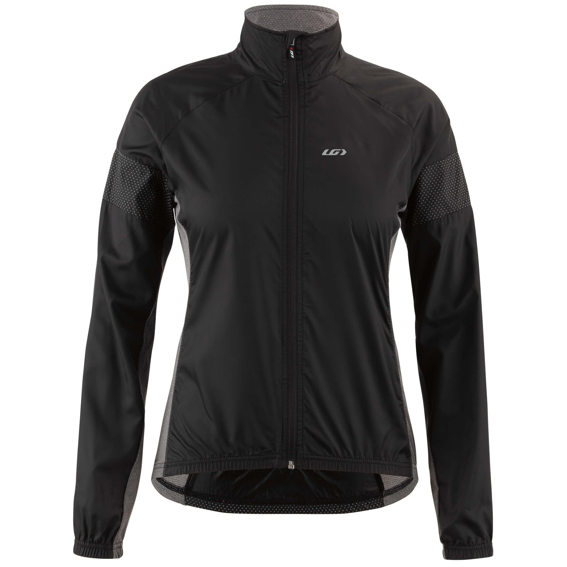Louis Garneau Modesto 3 Cycling Jacket - Womens - Black-Gray Black - Gray Small 