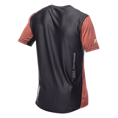 Fasthouse Alloy Rally Short Sleeve MTB Jersey - Clay-Black