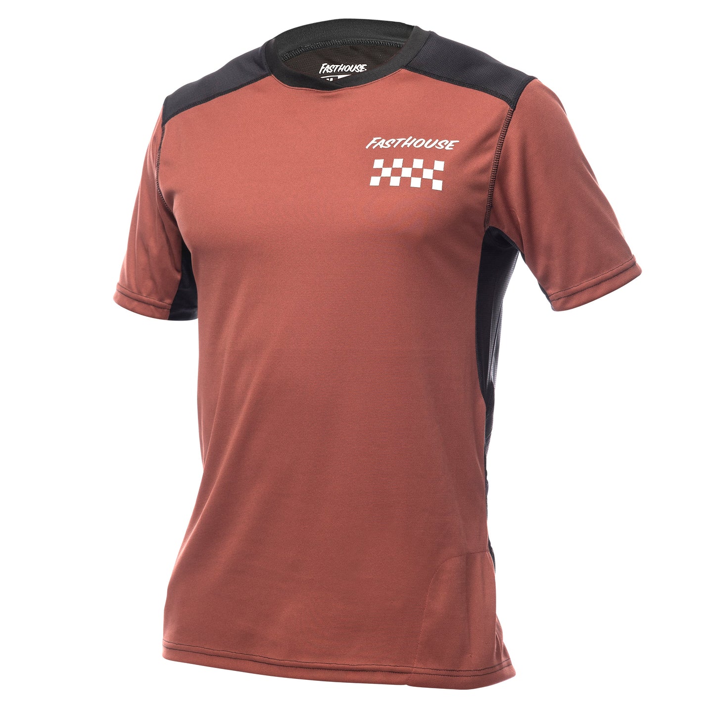 Fasthouse Alloy Rally Short Sleeve MTB Jersey - Clay-Black - 2022 Clay - Black Small 