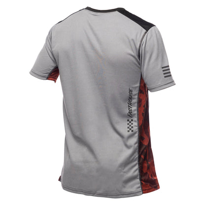 Fasthouse Classic Acadia Short Sleeve MTB Jersey - Heather Gray