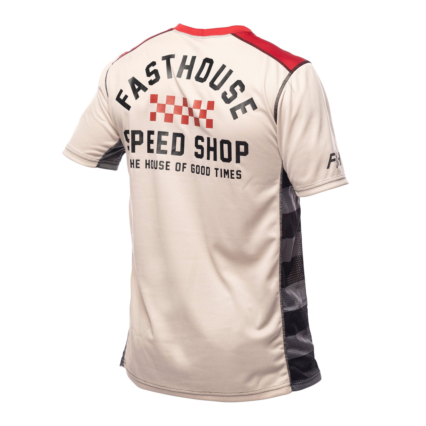Fasthouse Classic Outland Short Sleeve MTB Jersey - Youth - Cream