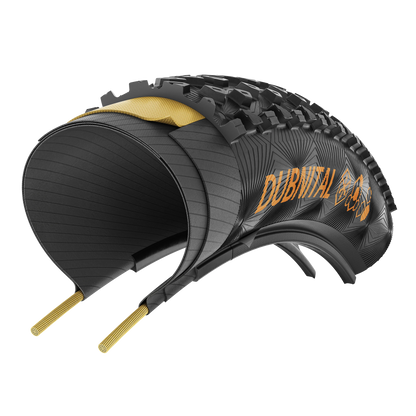 Continental Dubnital Trail Grip 29" Folding MTB Tire - Black-Transparent