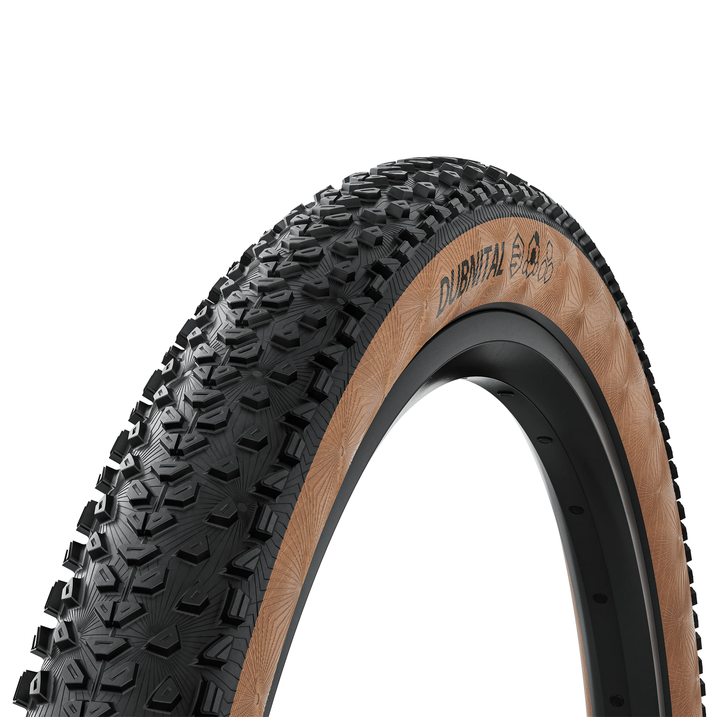 Continental Dubnital Trail Grip 29" Folding MTB Tire - Black-Transparent