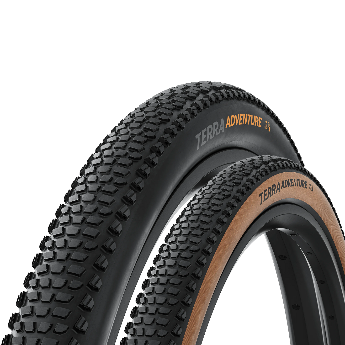Continental Terra Adventure 700c Folding Gravel Tire - Black-Transparent