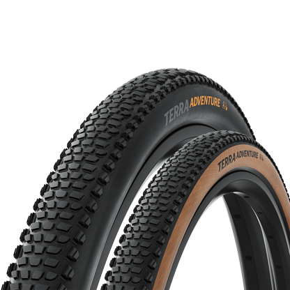 Continental Terra Adventure 700c Folding Gravel Tire - Black-Transparent