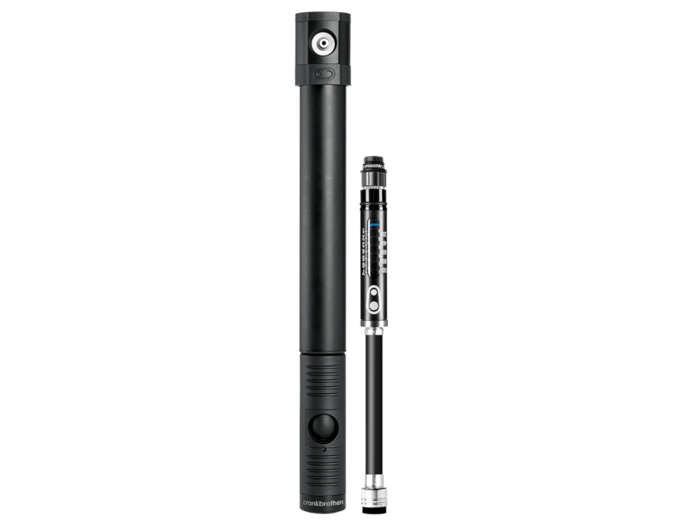 Crank Brothers Klic HV Gauge Pump - Midnight Edition Black  