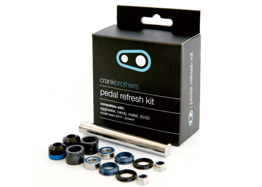 Crank Brothers Long Spindle Upgrade Kit - Black Black  