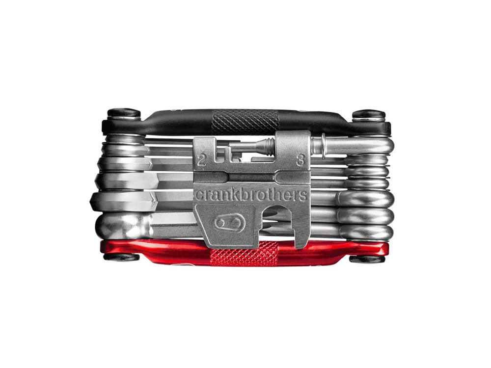 Crank Brothers M20 Multi-Tool - Black & Red Black & Red  