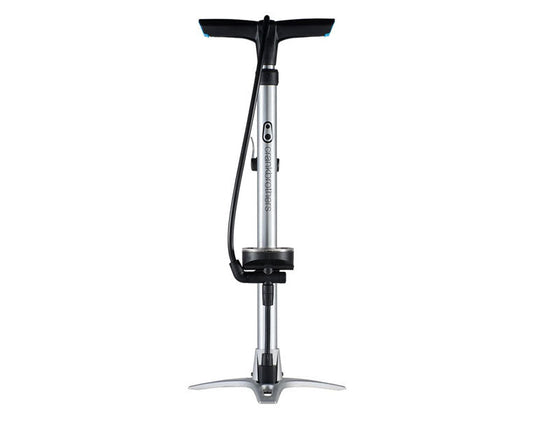 Crank Brothers Sterling Floor Pump Silver  