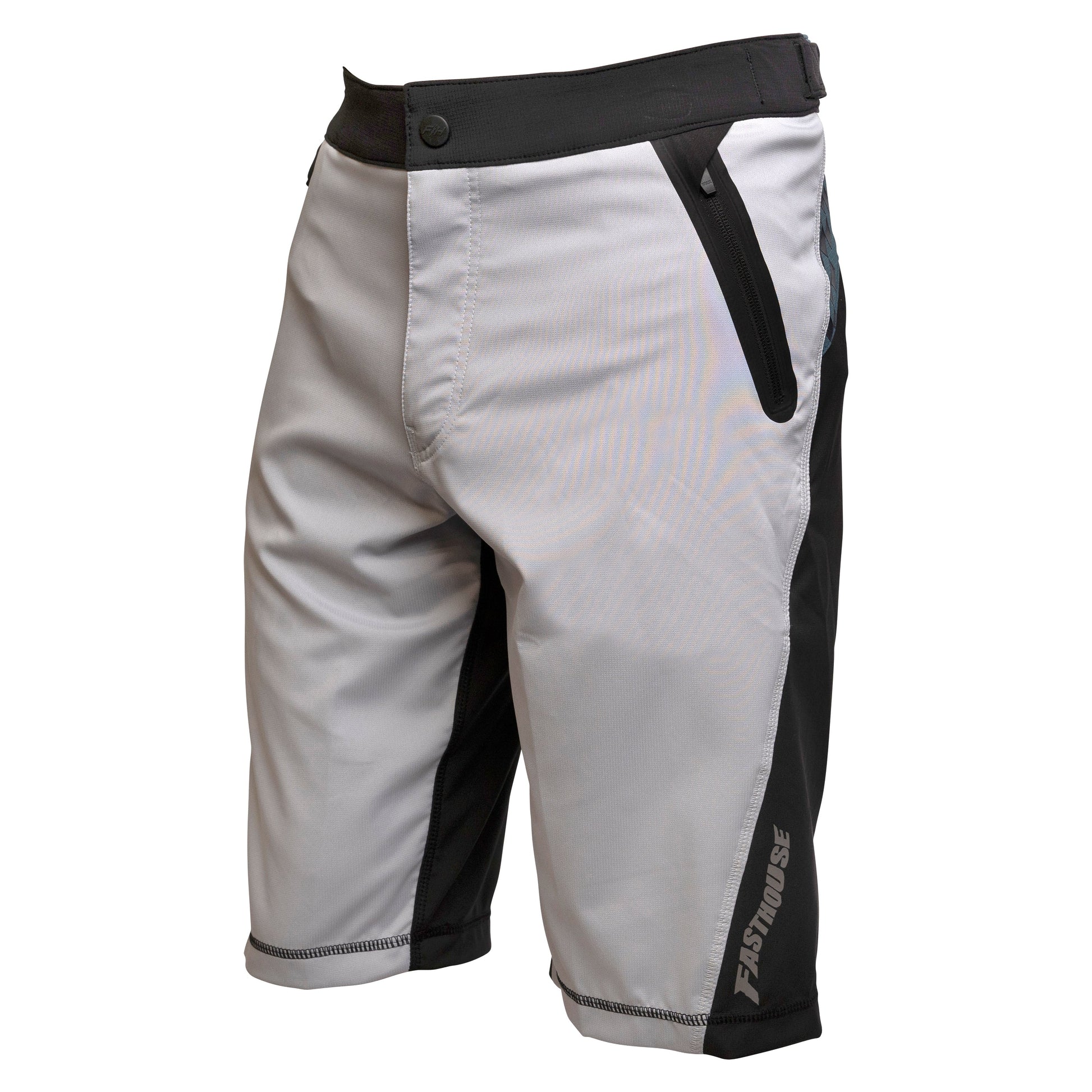 Fasthouse Crossline 2.0 Velocity MTB Short - Silver-Black - 2022 Silver - Black 28" 