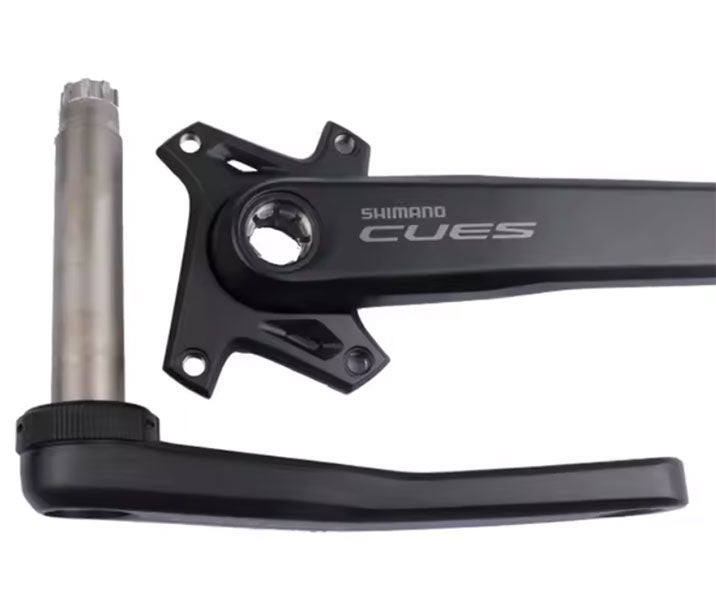 Shimano CUES U6040-2 9/10 Spd Crankset - Black